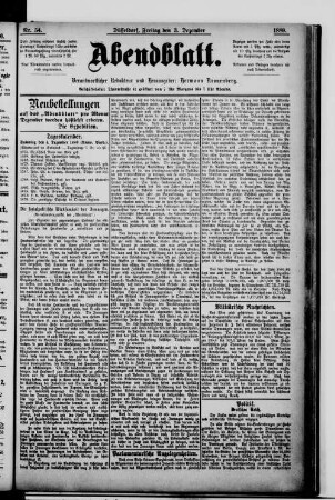 Abendblatt