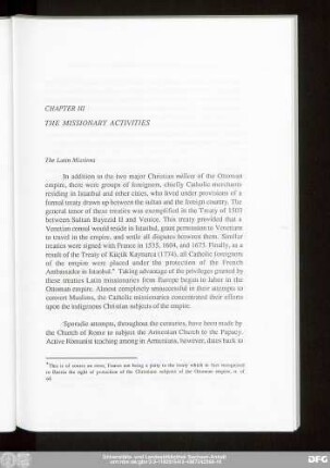 The Latin Missions