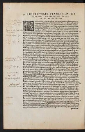 Aristotelis Stagiritae De Coloribus Liber ...