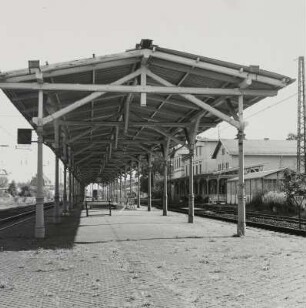 Markranstädt, Bahnhof, Bahnsteig