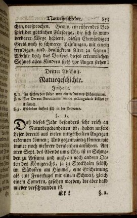 Dritter Abschnitt. Naturgeschichte.