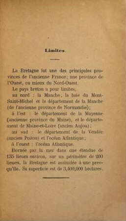 La Bretagne Armoricaine