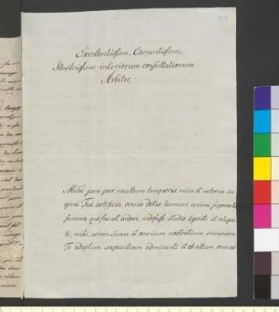 Brief von Winckler, Heinrich Arnold Wilhelm an Goethe, Johann Wolfgang von