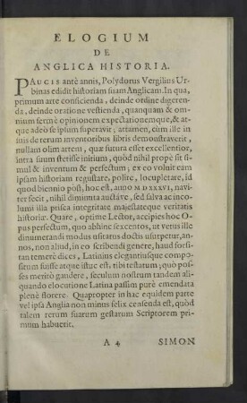 Elogium de Anglica Historia.