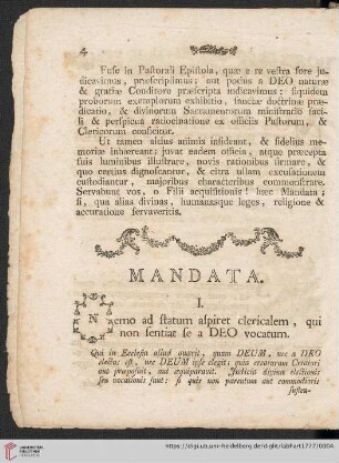 Mandata