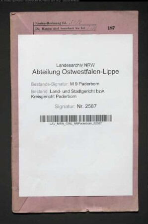 Erblasser: Schaefers, Johann: