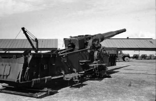 Freiburg: US-Army Atomkanone; Kanone von rückwärts