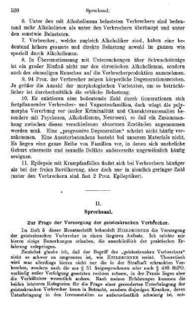 520-529, II. Sprechsaal