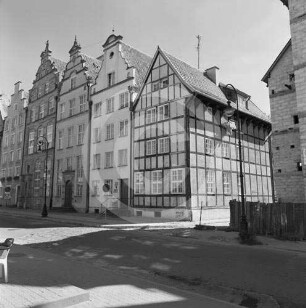 Bürgerhäuser der ul. Wiglijina 1-2, 3 (Heilige-Geist-Straße) in Elbing