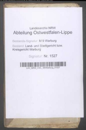 Erblasser: Berendes, Anna Maria, geb. Fischer: