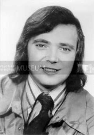 Autogrammkarte von Peter Albert (DDR-Schlagersänger)