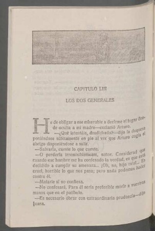 Capítulo LIII - Los dos generales
