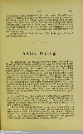 XXIII. Essig