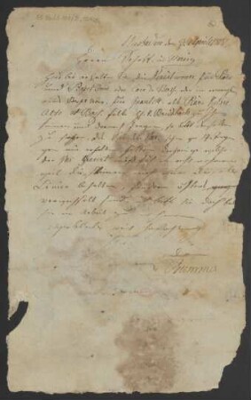 Brief an B. Schott's Söhne : 03.04.1818