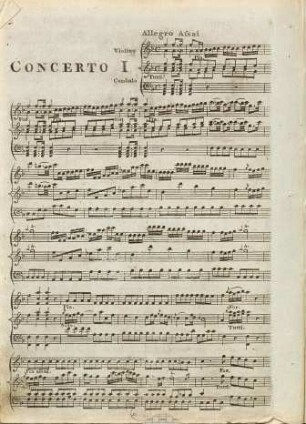 The favorite concerto for the harpsichord or piano forte, 1