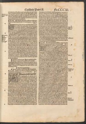 Incipit epistola secunda beati Petri apostoli.