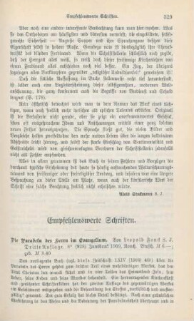 329-343 Empfehlenswerthe Schriften