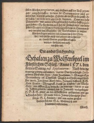 Die ander Leichpredig