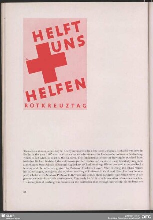 Helft uns helfen. Rotkreuztag