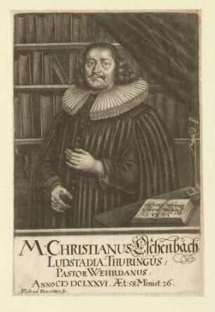 Christianus Eschenbach aus Ludwigsstadt/Thüringen