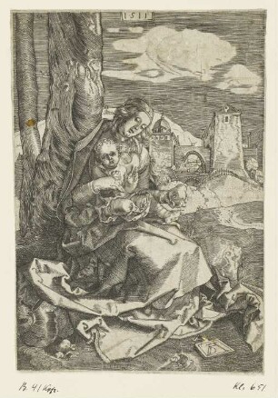Maria mit der Birne
