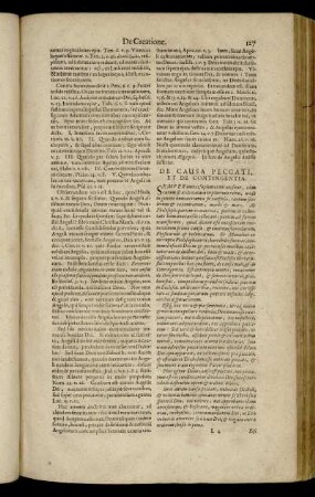 De Causa Peccati, Et De Contingentia.
