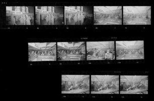 Intergastra '76 - Internationale Fachausstellung für das Hotel-, Gaststättengewerbe und Konditorenhandwerk, 03.04.-11.04.1976, Stuttgart-Killesberg (10) Gäste der Plochinger Waldhorn-Brauerei