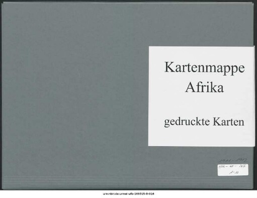 Belgisch-Kongo : 1911-1912 : Kartensammlung