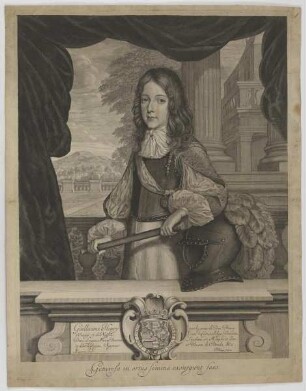 Bildnis des Guillaume Henry d' Orange et de Nassau