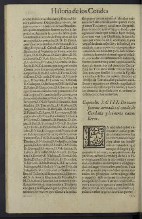 Capitulo XCIII. - CXV.