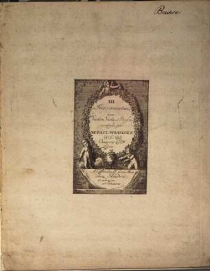 III trios concertans pour violon, viola et basse : oeuvre 17me, 2