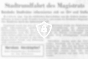 Stadtrundfahrt des Magistrats