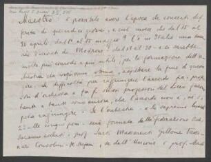 Brief an Ferruccio Busoni : 21.03.1914