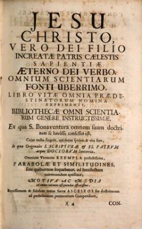 Instructissima Bibliotheca manualis concionatoria ..., 1.