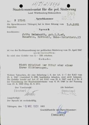 Reinhardt, Jutta