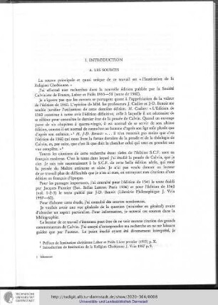 A. Les sources