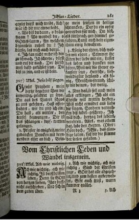 Vom Christlichen Leben und Wandel insgemein.