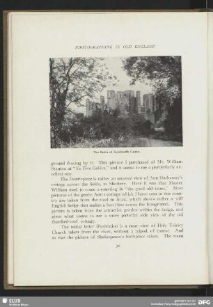 The Ruins of Kenilworth Castle
