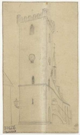Stadtpfarrkirche St. Johann Baptist zu Steinheim, Kirche von Südwesten
