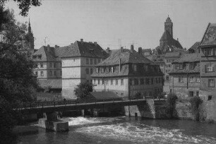 Bamberg: Regnitzbrücke mit St. Stephan