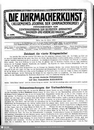 Zeichnet die vierte Kriegsanleihe!