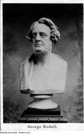George Rudall. Lichtdruck nach Büste