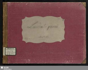 Laudate pueri - Mus.4657-D-39 : V (4), Coro, orch; B|b