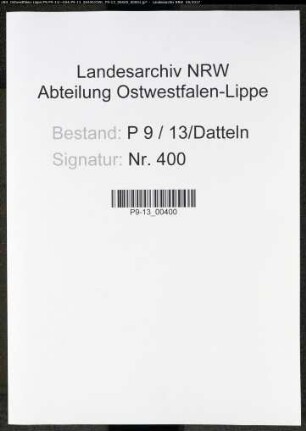Sterberegister Standesamt Datteln