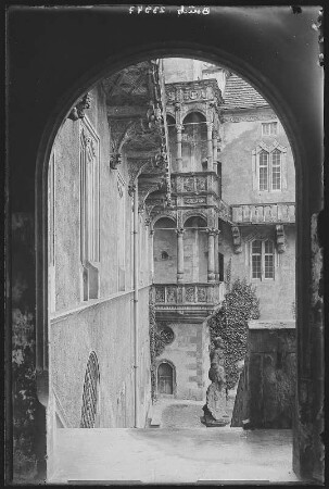Torgau. Schloss Hartenfels, Galerie und Wendelstein
