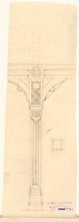 Uckermärkisches Museum, Prenzlau Umbau der Heilig-Geist-Kirche: Holzständer: Ansicht (Variante)