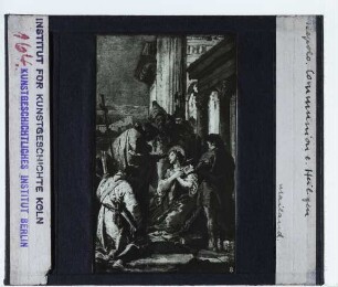Tiepolo, Kommunion der hl. Lucia (Mailand, Cast. Sforzesco)