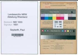 Entnazifizierung Paul Seyberth , geb. 14.12.1907 (Betriebsingenieur)