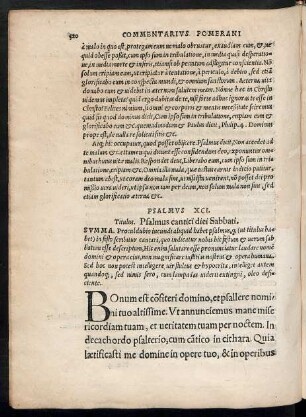 Psalmus XCI. - Psalmus C.