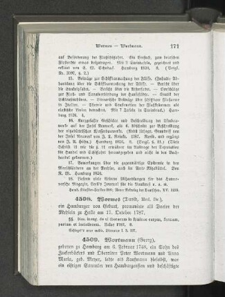 4509. Wortmann (Georg).
